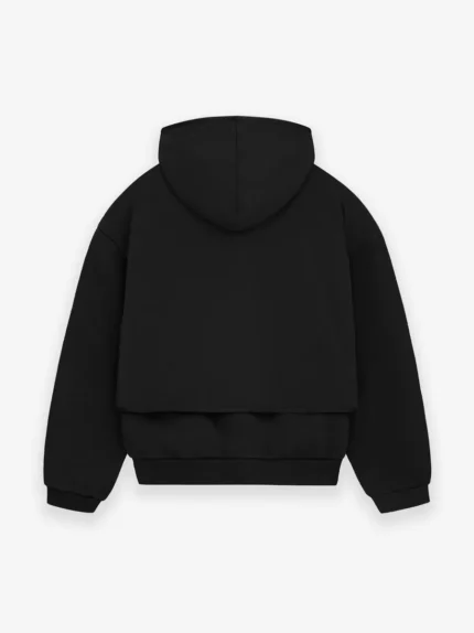 Essentials Nylon Fleece Hooded Sweater