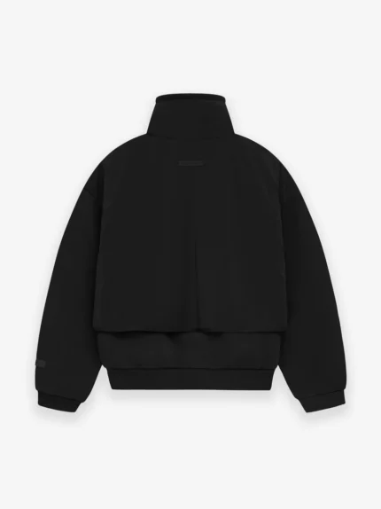 Essentials Nylon Fleece Mock neck Sweater